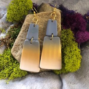 Polymer clay earrings